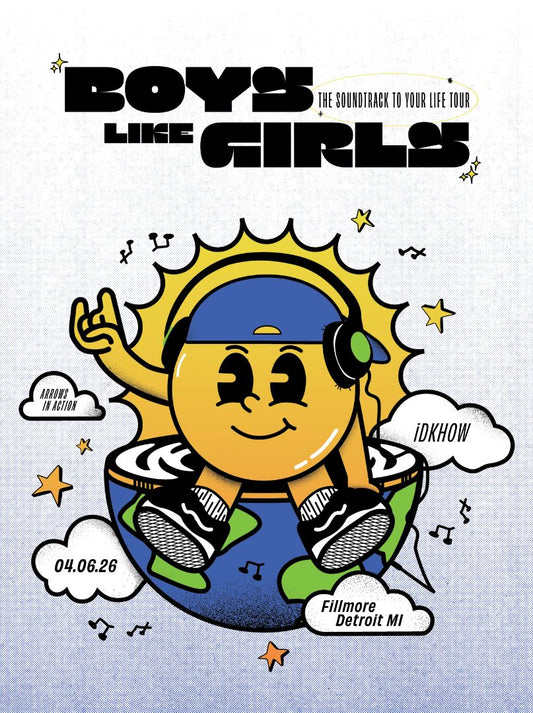 Boys Like Girls / April 6th 2026 / Fillmore Detroit