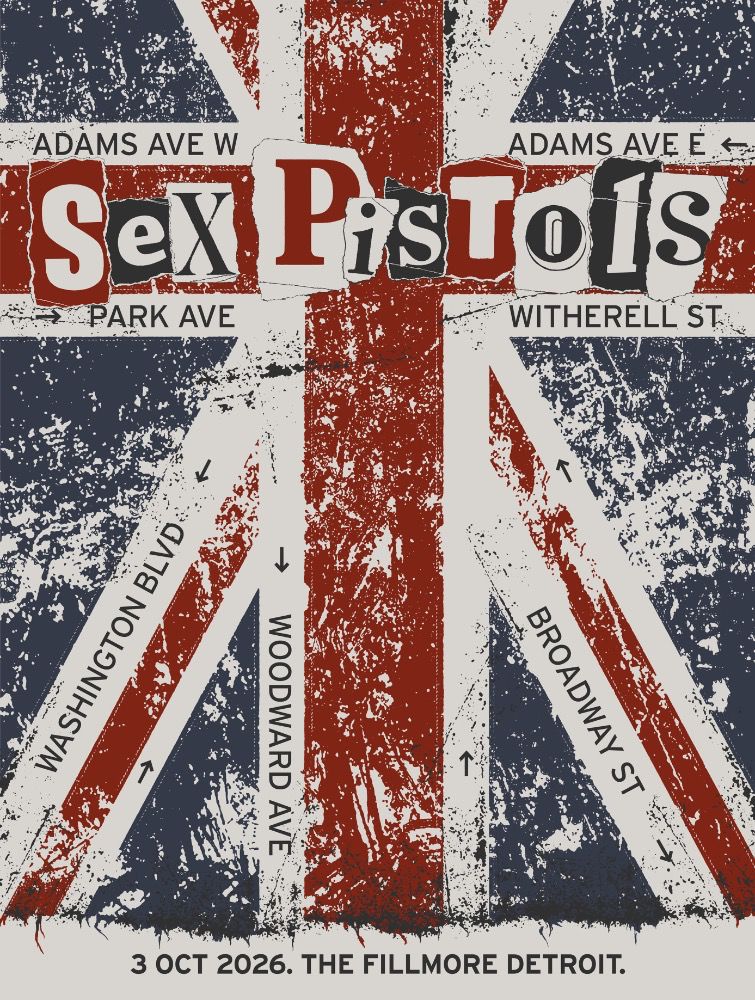 Frank Carter & The Sex Pistols / October 3rd 2026 / Fillmore Detroit