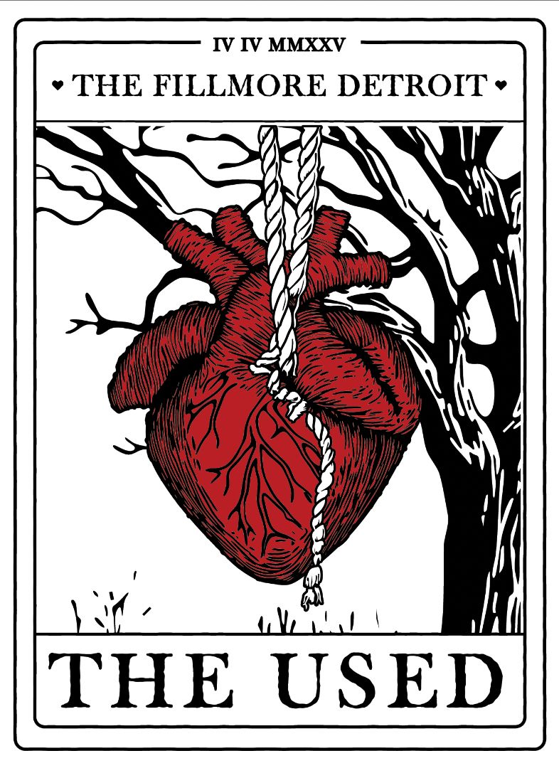 The Used / April 5th 2025 / Fillmore Detroit