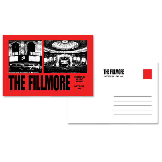 Fillmore Detroit postcard