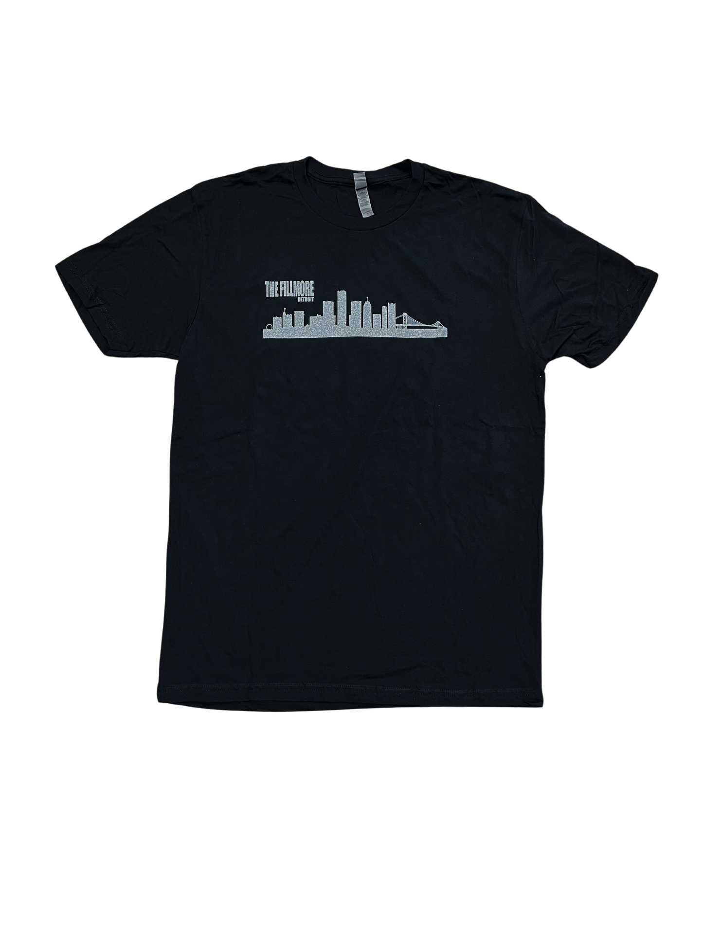 Detroit Skyline Glitter Tee